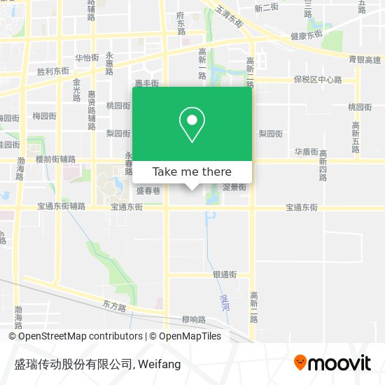 盛瑞传动股份有限公司 map