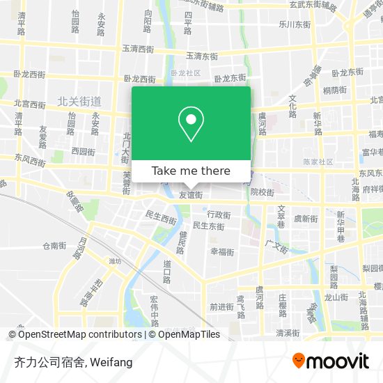 齐力公司宿舍 map