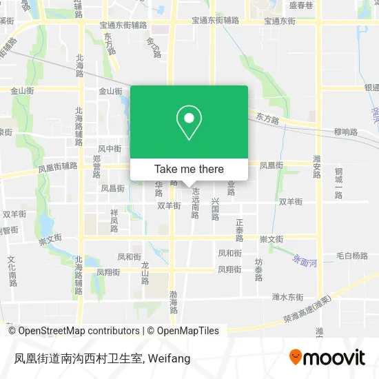 凤凰街道南沟西村卫生室 map