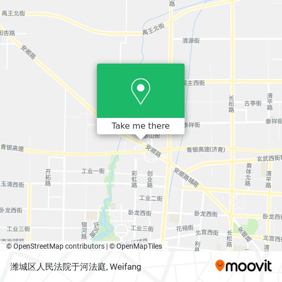 潍城区人民法院于河法庭 map