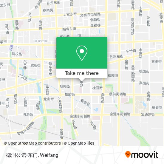 德润公馆-东门 map