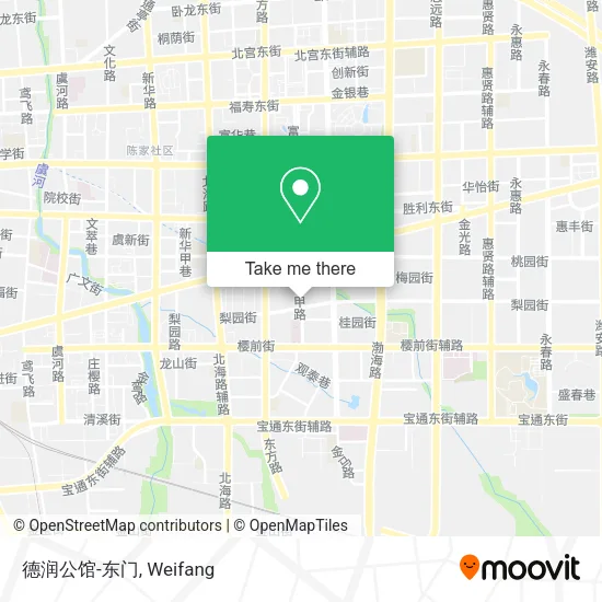 德润公馆-东门 map