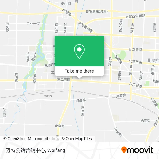 万特公馆营销中心 map