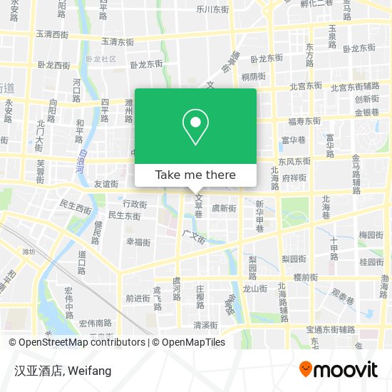 汉亚酒店 map