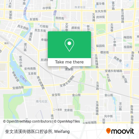 奎文清溪街德医口腔诊所 map