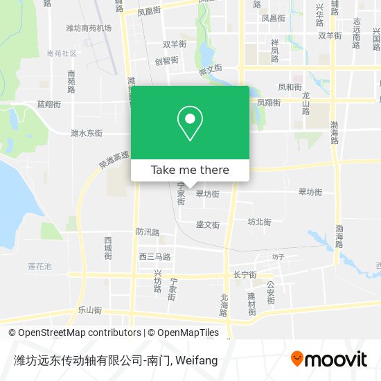 潍坊远东传动轴有限公司-南门 map
