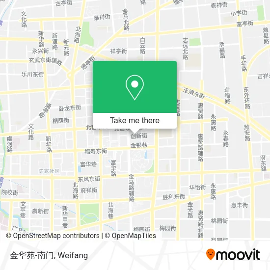 金华苑-南门 map
