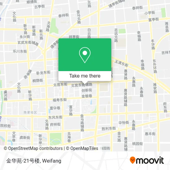 金华苑-21号楼 map