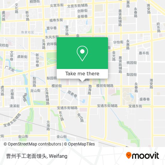 曹州手工老面馒头 map