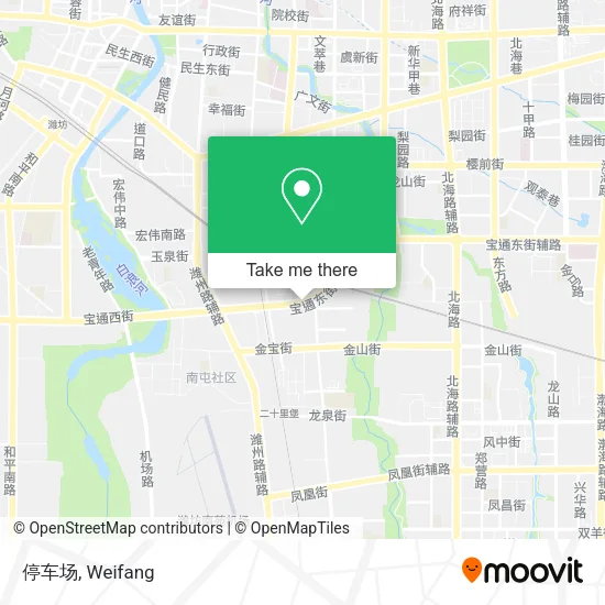 停车场 map