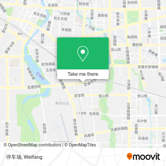 停车场 map