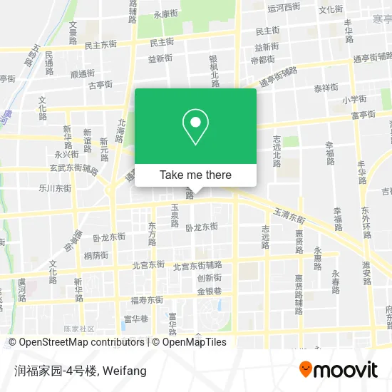 润福家园-4号楼 map