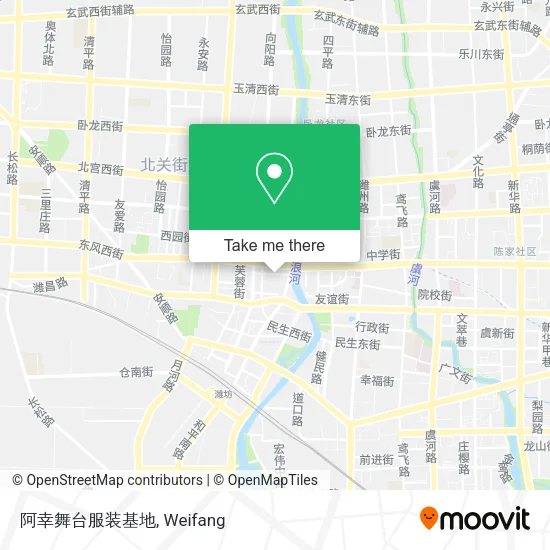阿幸舞台服装基地 map