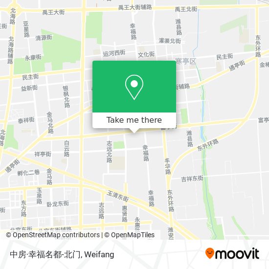 中房·幸福名都-北门 map