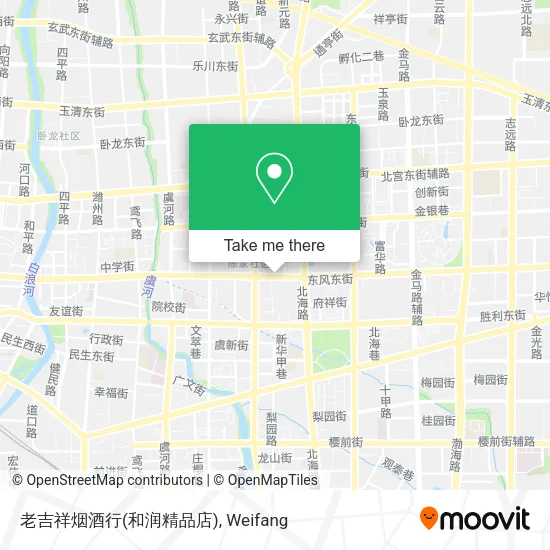 老吉祥烟酒行(和润精品店) map