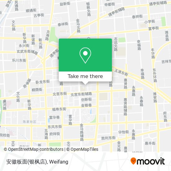 安徽板面(银枫店) map