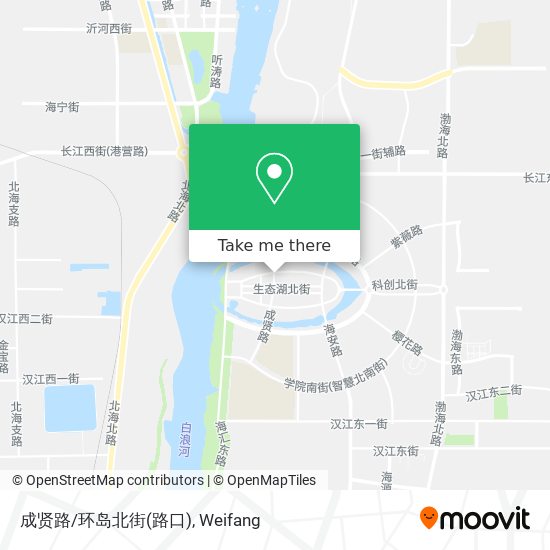 成贤路/环岛北街(路口) map