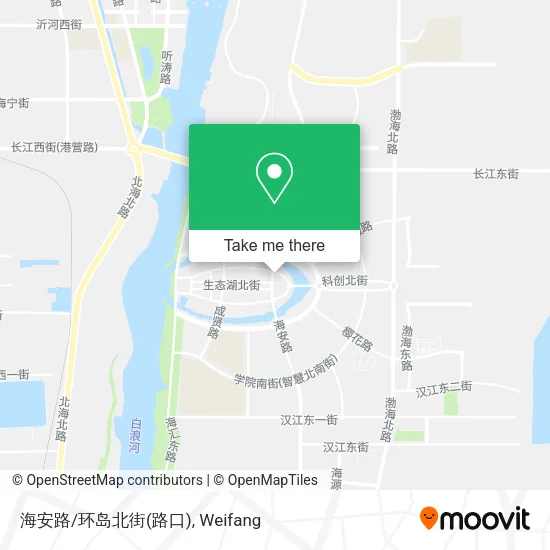 海安路/环岛北街(路口) map