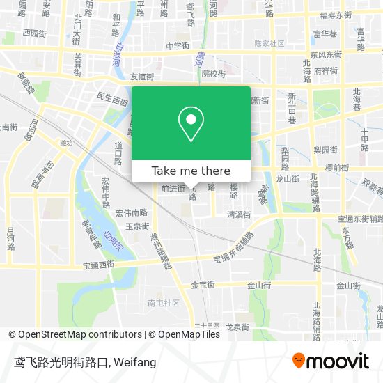 鸢飞路光明街路口 map