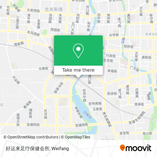 好运来足疗保健会所 map