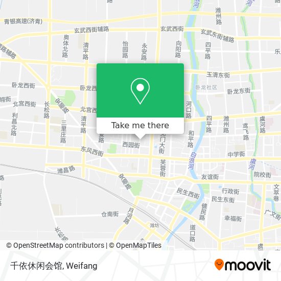 千依休闲会馆 map