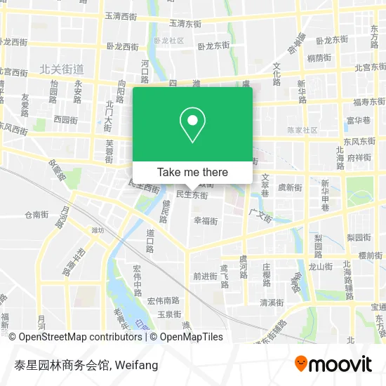 泰星园林商务会馆 map