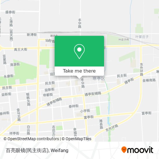 百亮眼镜(民主街店) map
