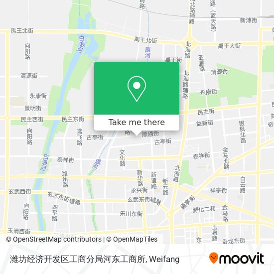 潍坊经济开发区工商分局河东工商所 map