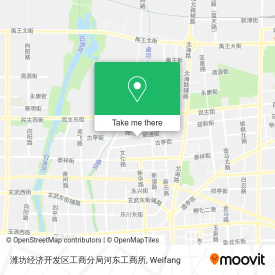 潍坊经济开发区工商分局河东工商所 map