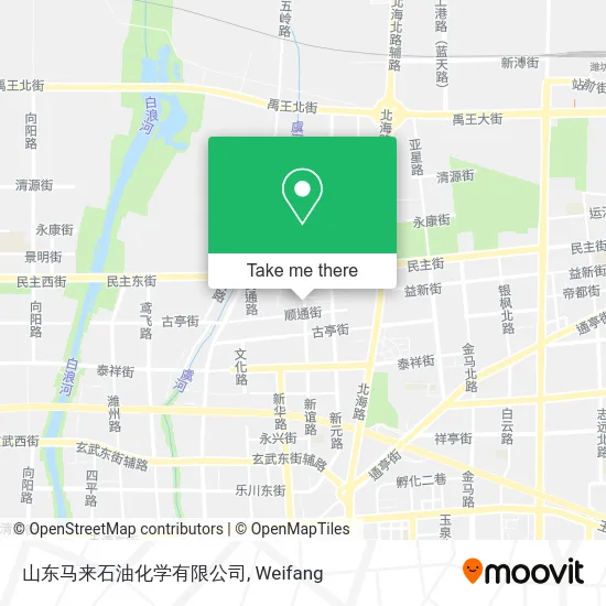 山东马来石油化学有限公司 map