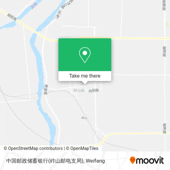 中国邮政储蓄银行(岞山邮电支局) map