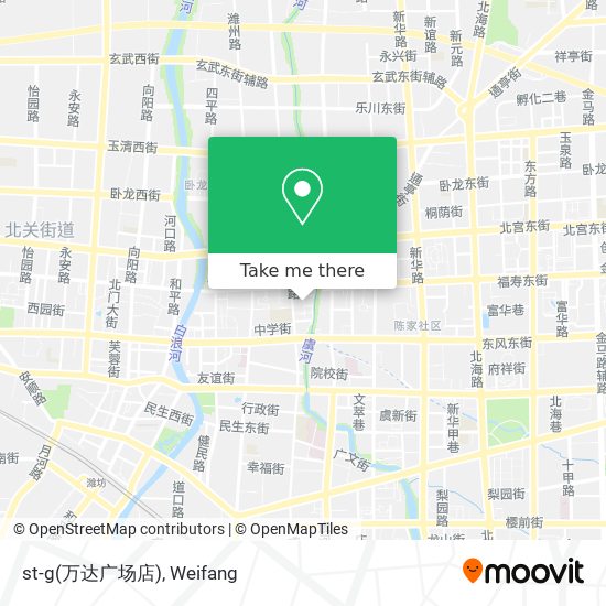 st-g(万达广场店) map