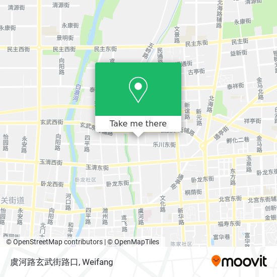 虞河路玄武街路口 map