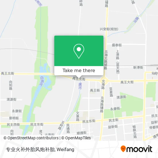 专业火补外胎风炮补胎 map