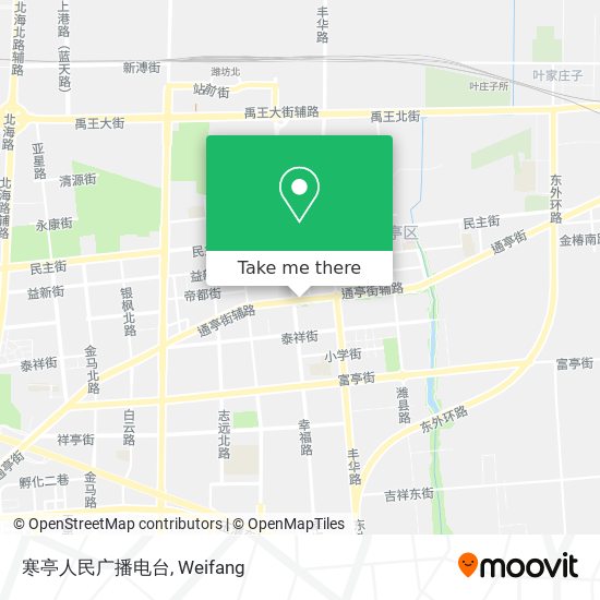 寒亭人民广播电台 map