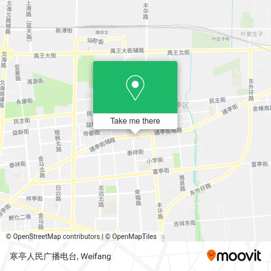 寒亭人民广播电台 map