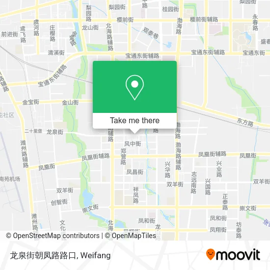 龙泉街朝凤路路口 map