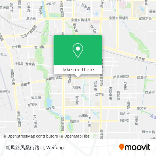 朝凤路凤凰街路口 map