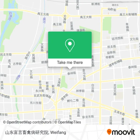山东富言畜禽病研究院 map
