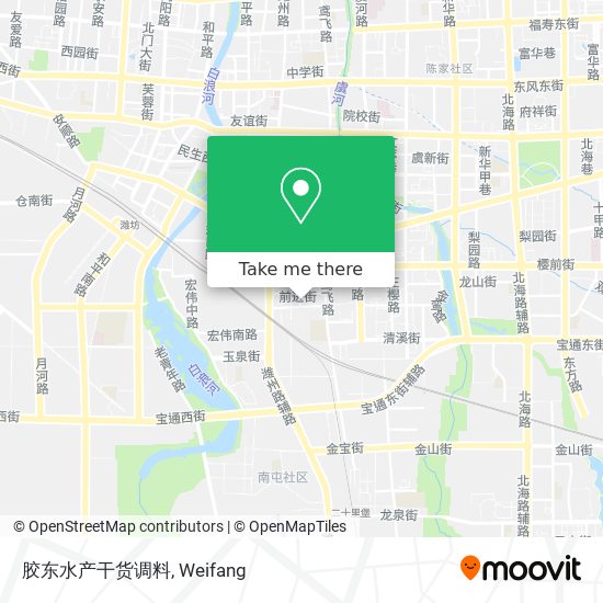 胶东水产干货调料 map