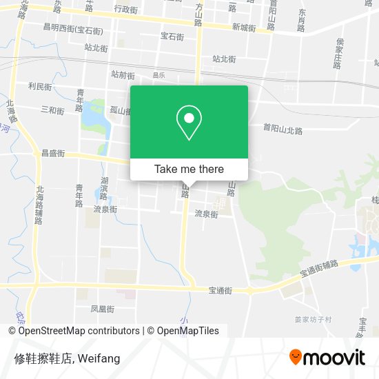 修鞋擦鞋店 map