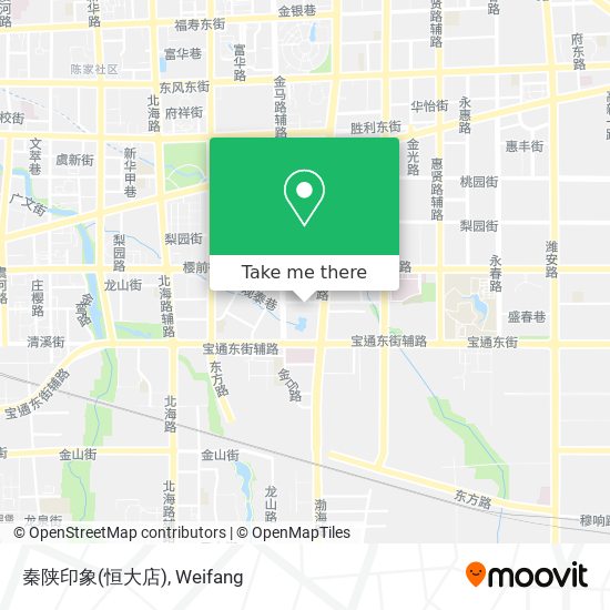 秦陕印象(恒大店) map