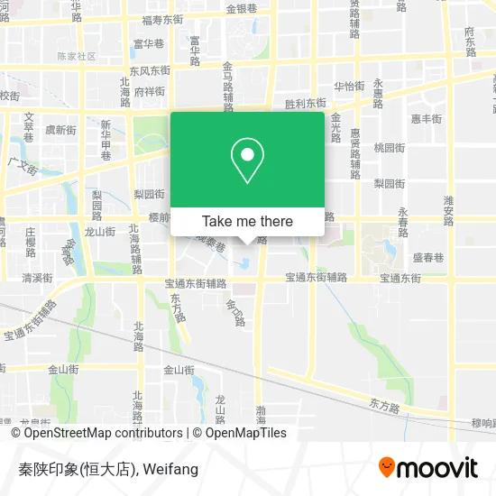 秦陕印象(恒大店) map