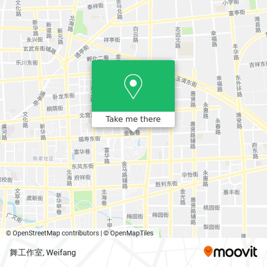 舞工作室 map