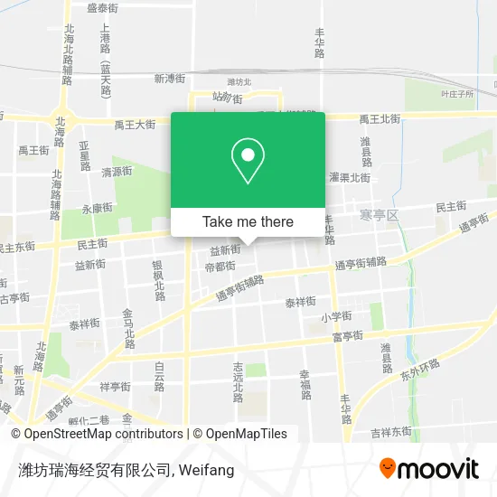 潍坊瑞海经贸有限公司 map