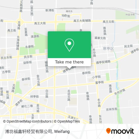 潍坊福鑫轩经贸有限公司 map