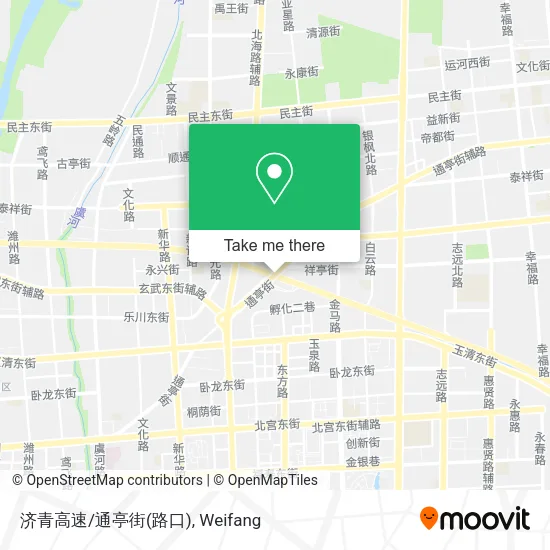 济青高速/通亭街(路口) map