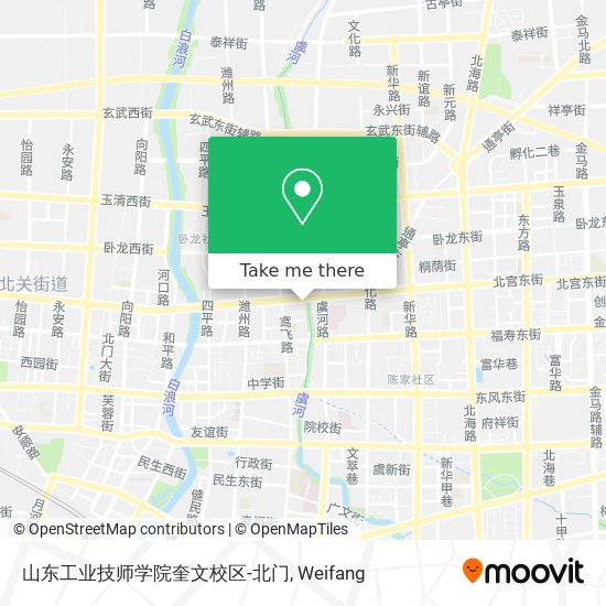 山东工业技师学院奎文校区-北门 map