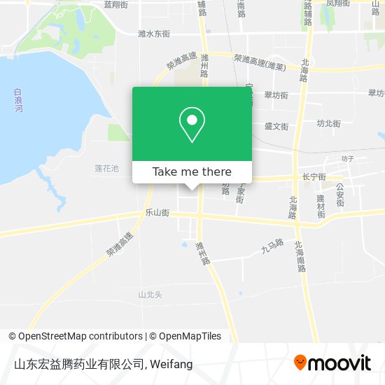 山东宏益腾药业有限公司 map