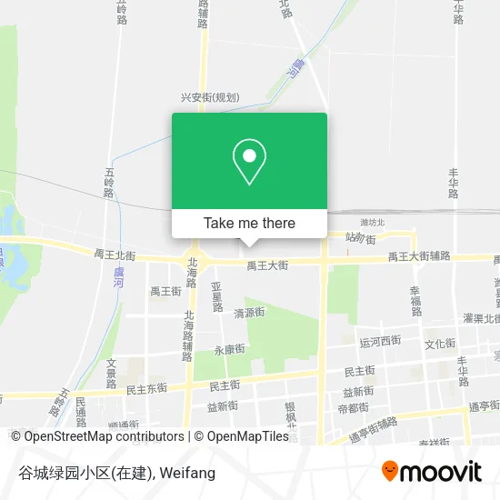 谷城绿园小区(在建) map
